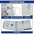 thumbnail image 5 of Extra Large Cuff Compatible with Omron 9u201d-21u201d Inches (22-53CM) XL Blood Pressure Adult ARM BP Replacement Cuff for Big ARM, Grey-2025, 5 of 5