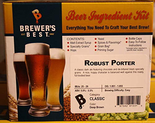 Brewers Best English Brown Ale 5 Gallon Beer Ingredient Kit Home Brewing Kit for sale online 