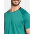thumbnail image 5 of Athletic Works Men's and Big Men's Mixed Media Tee, Sizes XS-5XL, 5 of 5