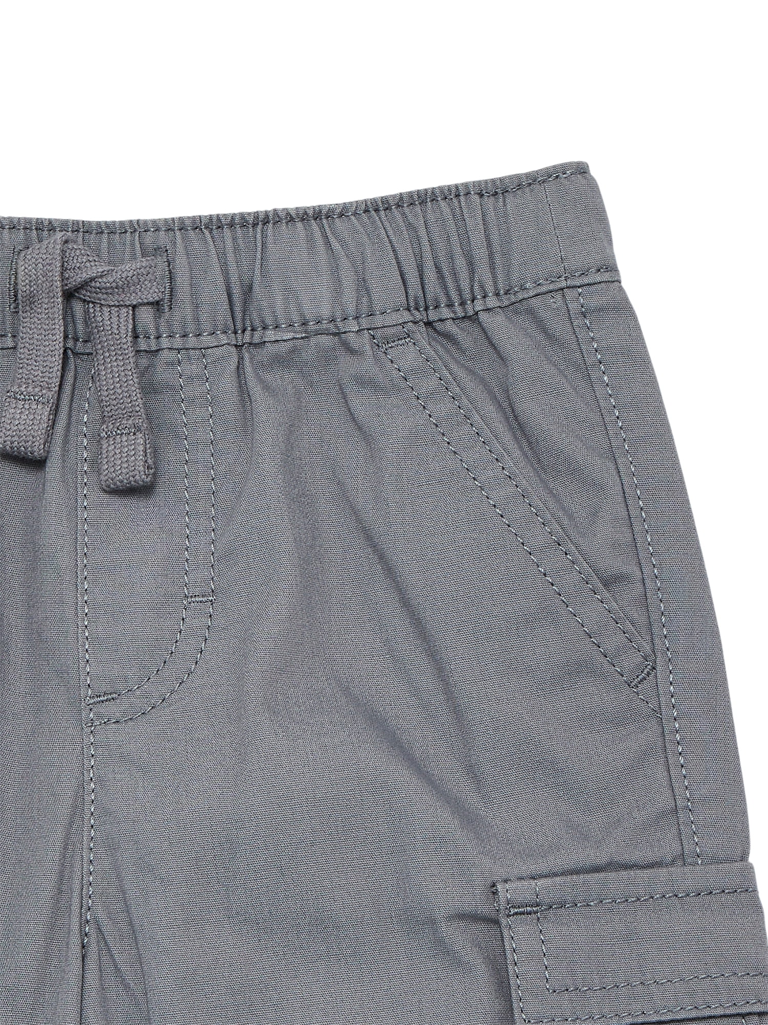 Wonder Nation Baby and Toddler Boys Cotton Cargo Shorts, Sizes 12M-5T