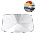 thumbnail image 2 of Parasol de coche para parabrisas, parasol plegable para parabrisas de coche, parasol de coche para ventana delantera, se adapta a parabrisas de varios tamaños (65*125cm) Adepaton 221009, 2 of 9