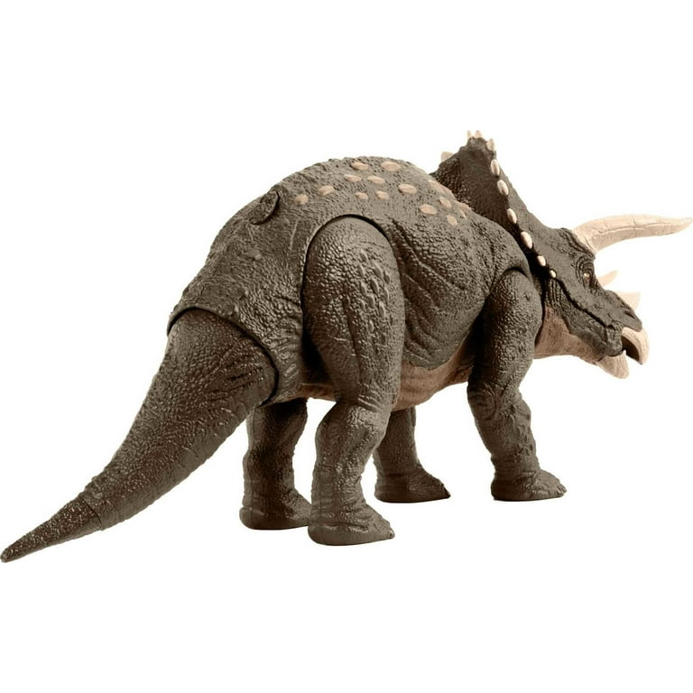 Jurassic World Triceratops Dinosaur Toy, Habitat Defender Figure