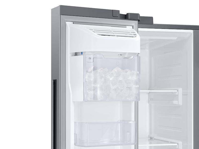 Samsung RS28A500ASR 28 Cu. Ft. Stainless Steel Side-by-Side Smart Refrigerator