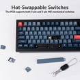 thumbnail image 4 of Teclado mecánico Keychron V3 Max TKL inalámbrico RGB, 4 of 8