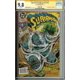 thumbnail image 1 of Superman Hombre de Acero # 18 Edición de Quiosco 1.ª Aparición Completa Del Día Del Juicio Final CGC 9.8 Firmado por Dan Jurgens, 1 of 1