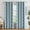 Dusty Teal, variant on Moroccan Printed Room Darkening Blackout Grommet Curtains for Living Room Bedroom, 42 by 84 Inch, Off White/Grey (2 Panels)