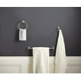 thumbnail image 4 of Moen YB8418CH Weymouth 18-Inch Single Towel Bar, 18 Inch, Chrome, 4 of 8
