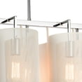 thumbnail image 4 of Elk Home 40-Inch Wide Santa Barbara Chandelier, Modern, Matte White, 4 of 4
