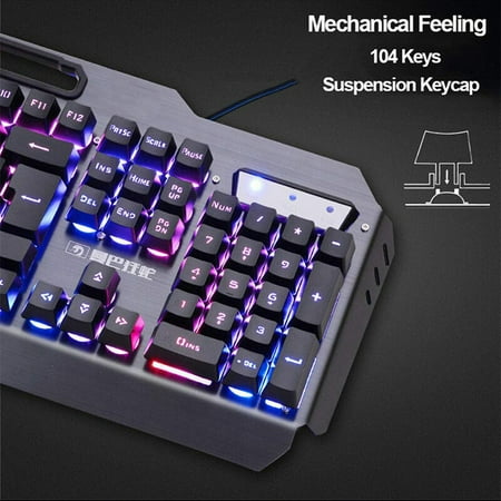 gaming k618 2400dpi clavier marque tastatur maus banggood choix