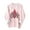 Pink, variant on Lovskoo Sweatshirt for Women Christmas Printed Long Sleeves Blouse Round Neck Casual Tunic Tops Pink