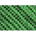 thumbnail image 1 of Ahgly Company Indoor Rectangle Oriental Emerald Green Modern Area Rugs, 2' x 5', 1 of 4