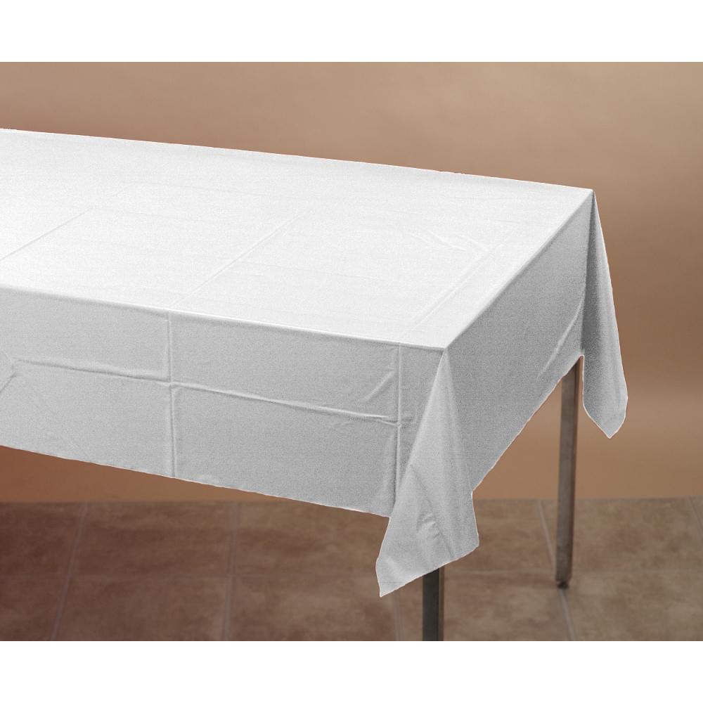 Creative Converting White Paper Tablecloth, each