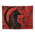 thumbnail image 5 of Nawypu Viking Wolf Tapestry Norse Mythology Medieval Tapestries for Bedroom Aesthetics Viking Mystery Runes Symbols Tapestry for Home Bedroom Living Room Dorm Wall Hanging Decor GTXTCD24, 5 of 6