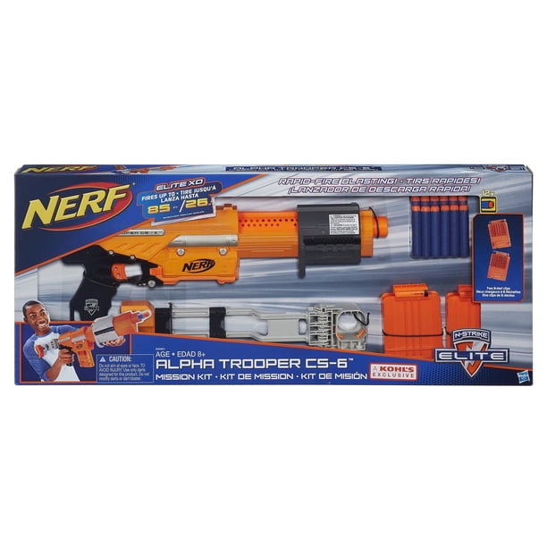 【貴重】NERF アルファトルーパーCS-6 ミッションキット Kohl’s限定 Nerf N-STRIKE Elite Alpha Trooper CS-6 Mission Kit - Walmart.ca