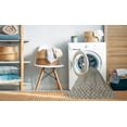 thumbnail image 2 of Ahgly Company Machine Washable Indoor Rectangle Abstract Khaki Green Area Rugs, 6' x 9', 2 of 7