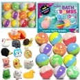 thumbnail image 1 of Bombas de baño Lisotera para niños con juguetes sorpresa, paquete de 12, 1 of 7