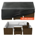 thumbnail image 1 of VEVOR Housse de Mobilier d'Extérieur Patio 420D Imperméable Table Chaises Canapé 94x94 Pouces, 1 of 9