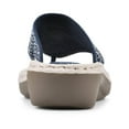 thumbnail image 3 of Cliffs by White Mountain Womens Cienna Embellished Thong Wedges, 3 of 3