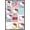 Barnwood Framed Version, variant on Hello Kitty: 2023 Core - Playful Pastel Kitty Grid Wall Poster, 22.375" x 34" Framed