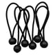 thumbnail image 2 of Cuerda elástica de bola de 6''/5''/8'', correas de amarre para carpas, lonas para acampar Negro 4 pulgadas, 2 of 9