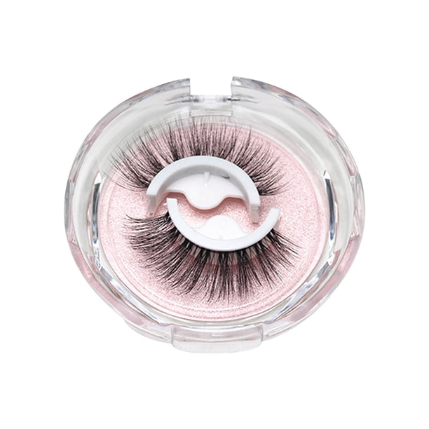Pestañas autoadhesivas reutilizables sin pegamento, pestañas postizas naturales, pestañas largas y finas, paquete de pestañas de extensión, maquillaje, pestañas gruesas, suaves