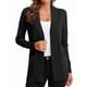 thumbnail image 1 of Cárdigan de Punto Abierto para Mujer, Larga y Bolsillo Negro L, 1 of 10