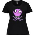 thumbnail image 3 of Inktastic Death Metal Octopus Women's Plus Size T-Shirt, 3 of 5