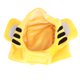 thumbnail image 2 of Gorra De Gato, Sombrero De Disfraz De Mascota Con Patrón De Tigre Amarillo, Accesorios Lindos Para Fotos De Mascotas, Perro Para Gato, 2 of 7