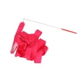 thumbnail image 1 of Yuarrent Varitas de cinta de 2 metros, barra giratoria de arcoíris, bolsa portátil, rellenos, serpentinas de baile de gimnasia, rosa roja para Type3 NO3, 1 of 6