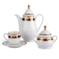 thumbnail image 4 of Marie Antoinette Bohemian Porcelain Coffee Pot - Durable Czech Porcelain, Lightweight, Fade Resistant, 4 of 6