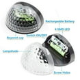 thumbnail image 3 of Solar Fence Post Lights Wall Mount Decorative Deck Lighting, 3 of 5