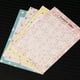 thumbnail image 3 of Papel de papelería 48 hojas, sobres 24 piezas, papelería floral para escribir cartas, carta 26*18,5 cm, sobre 17*10,8 cm, 3 of 5