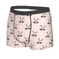 thumbnail image 5 of Goofa Cute Panda Printed Men's Boxer Briefs Underwear, Moisture-Wicking Underwear, Trunk,Soft and Breathable Cotton Underwear-Small, 5 of 9
