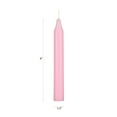 thumbnail image 2 of Mega Candles 20 pcs Unscented Pink Mini Taper Candle, 4 Inch Tall x 1/2 Inch Diameter, Great for Casting Chimes, Rituals, Spells, Vigil, Witchcraft, Wiccan Supplies, Wax Play & More, 2 of 3