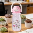 thumbnail image 5 of 700ml High Capacity Straw Cup Water Bottle,Heat Resistant Portable Leak Proof Drinking Mug With Straw Lid For Travel Office Outdoor Hydration Use Durable Reusable Beverage Container Straw Cup, 5 of 5