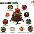 thumbnail image 3 of Árbol de Navidad artificial, mini árbol de Navidad de mesa para Navidad, 3 of 5