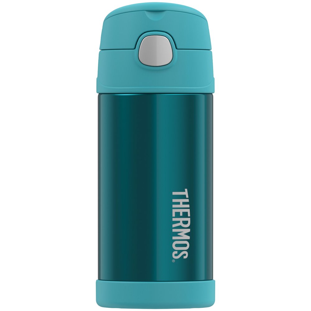 Thermos F4016TL6 12Ounce Stainless Steel FUNtainer Bottle (Teal