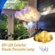 thumbnail image 1 of Lámpara Led Nube Diy, Nocturna y Alimentación Usb, Blanca Cálida, Artefactos Creativos y Manuales, Decoración Acogedora, Atmósfera Mágica, Alimentación Usb, Juego de 30 Ml, 1 of 2
