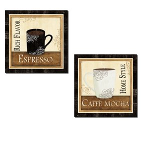 Popular Classic French And Java Roast Coffee Signs Kitchen Decor