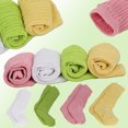 thumbnail image 6 of Cotton Slouch Socks for Boys and Girls Lilac 3 Pairs 9-12 Years Old, 6 of 9