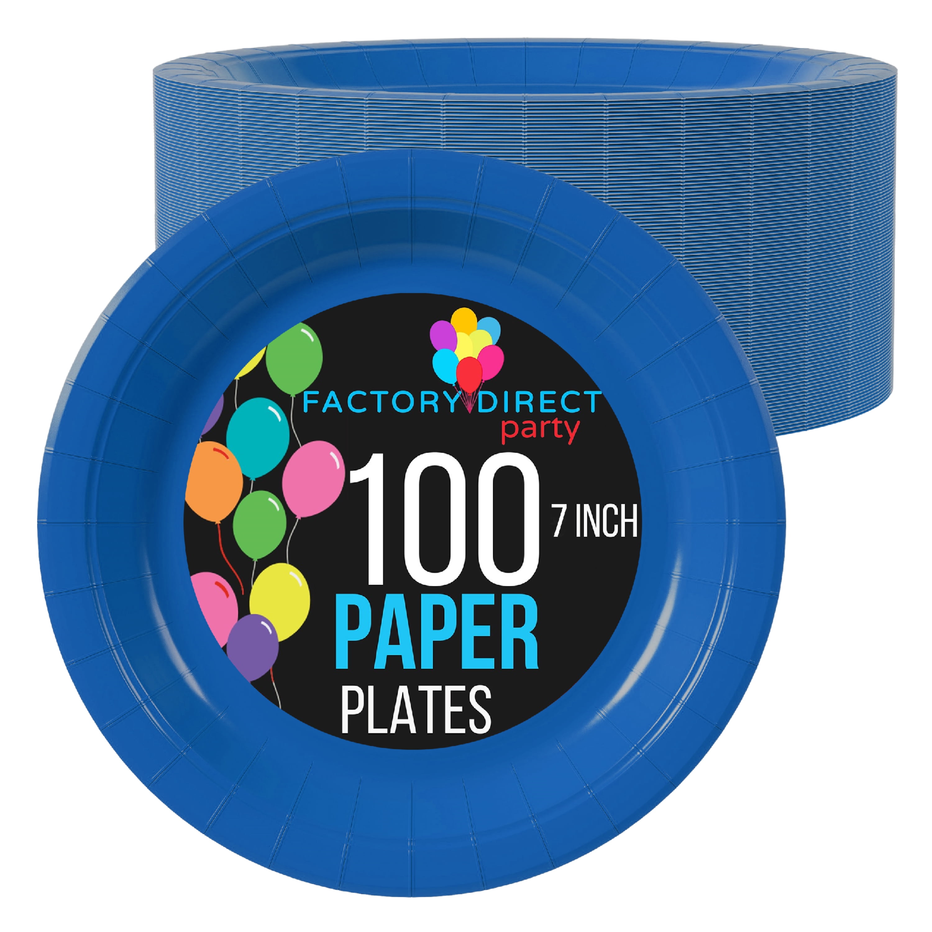 Dark Blue Paper Plates 7 Inch 100 Count Dark Blue 7 Inch Paper Plates