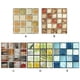 thumbnail image 2 of 20 piezas DIY impermeable autoadhesivo 3D pegatinas de pared mosaico azulejo calcomanía 6 Ehuebsd  Libre de BPA, 2 of 7