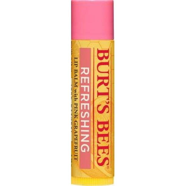 Burt's Bees Cherry Lip Shimmer Lip Balm (Pack of 4)
