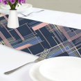 thumbnail image 4 of Yayeee Table Runner 70 inches Long Home Kitchen Dinning Party Decoration, Black Stripes, 4 of 7