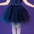 thumbnail image 4 of vigerkar Toddler Tutu Dress Little Girls Fluffy Summer Dresses Casual Party Tulle Sundress for Kids 3-12Y (Blue, 9-10 Years), 4 of 7