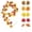 B, variant on Halloween Decorations Saving! Orange Leaf Garland, 39.37in Halloween Garland Artificial Maple Leaf Autumn Hanging Fall Vines Thanksgiving Decorations Fall Decor for Home Wedding Fireplace