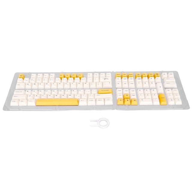 Accesorios de ordenador materiales de la sublimación del tinte de la altura del OEM del tema PBT de la leche de abeja de las teclas del teclado