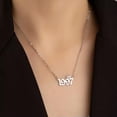 thumbnail image 3 of RSAMD Personalize Year Number Necklaces for Women Custom Year 1986 1993 1999 2003 2019-1993, 3 of 9