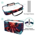 thumbnail image 4 of Octopus Large Capacity Reusable Foldable Oxford Cloth Laundry Basket Beach Bag Shopping Basket Grocery Bags, 4 of 7