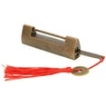 thumbnail image 1 of Candado antiguo de latón BuyWeek horizontal de pez, 1 of 12